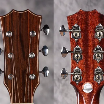 3R 3L Para Grover Estilo de Guitarra Cadeia de Sintonizador de Engrenagem Aberta Tuning Peg Cabeças de Máquina J18