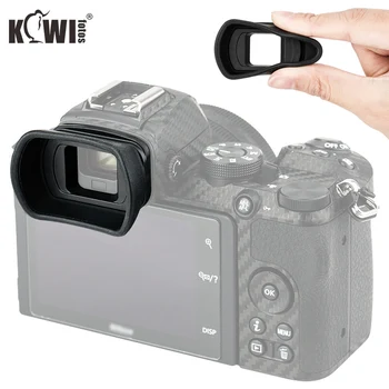 Kiwi Silicone Macio Estendido Câmara Eyecup Visor Ocular Para Nikon Z50 Longo Copa de Olho Substitui Nikon DK-30 Eyeshade Protetor