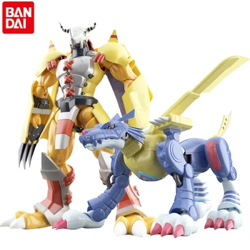 Bandai Figura ascensão Padrão de Digimon Adventure War Greymon Metal Garurumon Aciton Brinquedos Modelo de Anime Figura Para Crianças