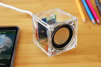 Bluetooth speaker kit de produção de áudio Pequenas peças de Eletrônica DIY pequena produção de Pequena potência amplificador de alto-falante Móvel