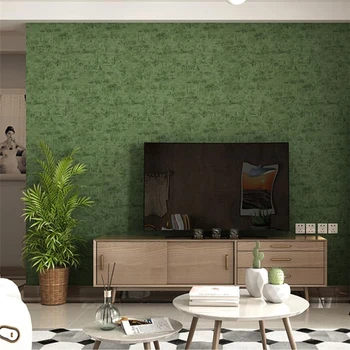 beibehang Nórdicos pura tinta de cor verde papel de parede moderno e minimalista verde fresco, sala de estar, quarto de parede loja de roupas de papel de parede
