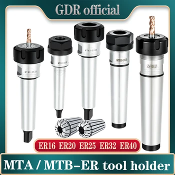 Morse taper shank MT ER MT1 MT2 MT3 MT4 MTB2 MTB3 MTB4 MTA2 MTA3 MTA4 ER11 ER16 ER20 ER25 ER32 40 Morse da ferramenta Mandril porta-pinça