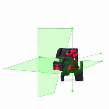 Novo leter Automático de Nivelamento 2 Linha 5 do Ponto 1V1H Nível Laser LT-602 laser Verde de nível