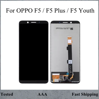 Tela Original Para OPPO F5 tela LCD Touch Digitalizador Assembly Com Substituição do Quadro Para Oppo F5 Juventude LCD