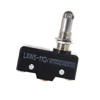 1pcs LXW5-11Q1 Rolo de Êmbolo Momentânea Micro-Interruptor Interruptor de Limite para a Automação de Controle de