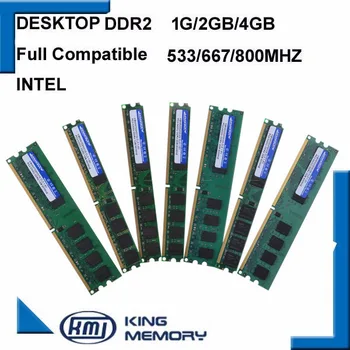 KEMBONA Para a Intel e A-M-D de LONGO-DIMM PC DESKTOP DDR2 800 667 533 Mhz - 1Gb 2Gb 4Gb de MEMÓRIA RAM de MEMORIA DDR2 2GB/DDR2 4G