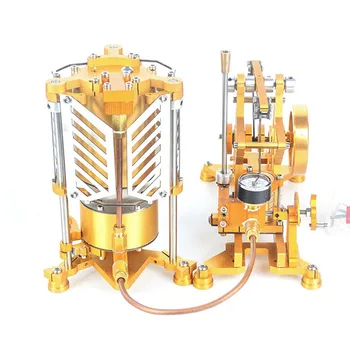 Stirling Motor Modelo Do Motor A Vapor Física Experimental De Ciência De Fazer Brinquedos De Metal