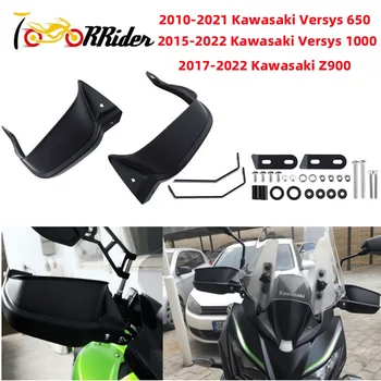 Moto Desperdício de Mão de Protetor Protetor protetor de Vento Defletor de Capa para a Kawasaki Z900 Versys 650 1000 2010-2022 Acessórios