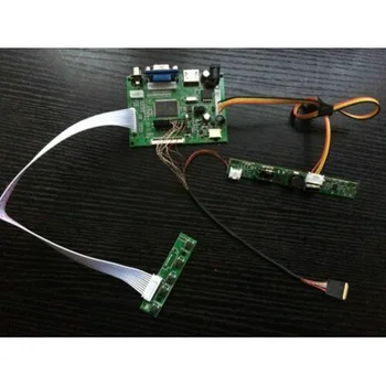 kit de Trabalho para LP097X02(SL) 1024x768 LCD Placa de Controlador remoto controlador do Ecrã do painel de 30pin LED 2AV HDMI VGA monitor de DIY LVDS de 9,7