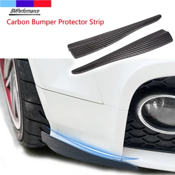 Carbono Carro Spoiler Anti-colisão-Choque Faixa Adesivo Para Bmw X5 E70 X6 E71 E72 G20 G30 G31 G38 G15 G32 G11 G12 G01 G02 G05 G06