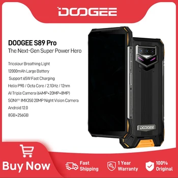 Estreia mundial DOOGEE S89 Pro Robusto Telefone 6.3