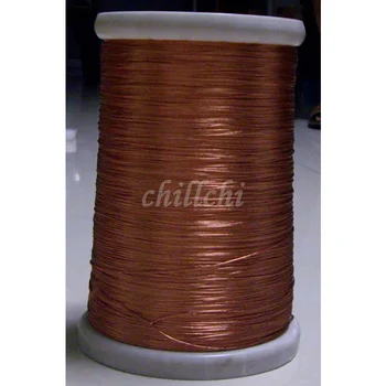 0.2X10 ações feixe de luz de fios trançados de cobre o fio Litz Encalhado redonda fio de cobre vendidos a metro