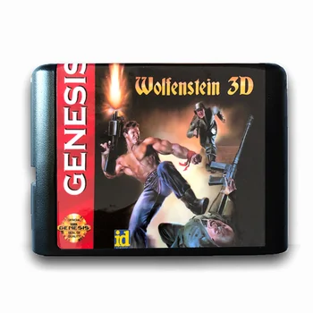 Wolfenstein 3d de 16 bits MD Cartão de Memória para a Sega Mega Drive 2 para o SEGA Genesis mega drive